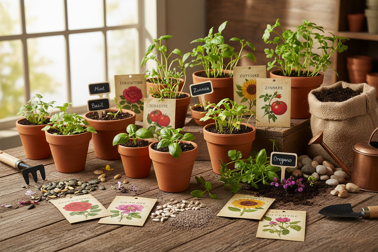 Seeds & Seedlings

Premium seeds and young plants for flowers, herbs, vegetables, and more. Carefully selected varieties that thrive in U.S. climate zones (make it real photo)